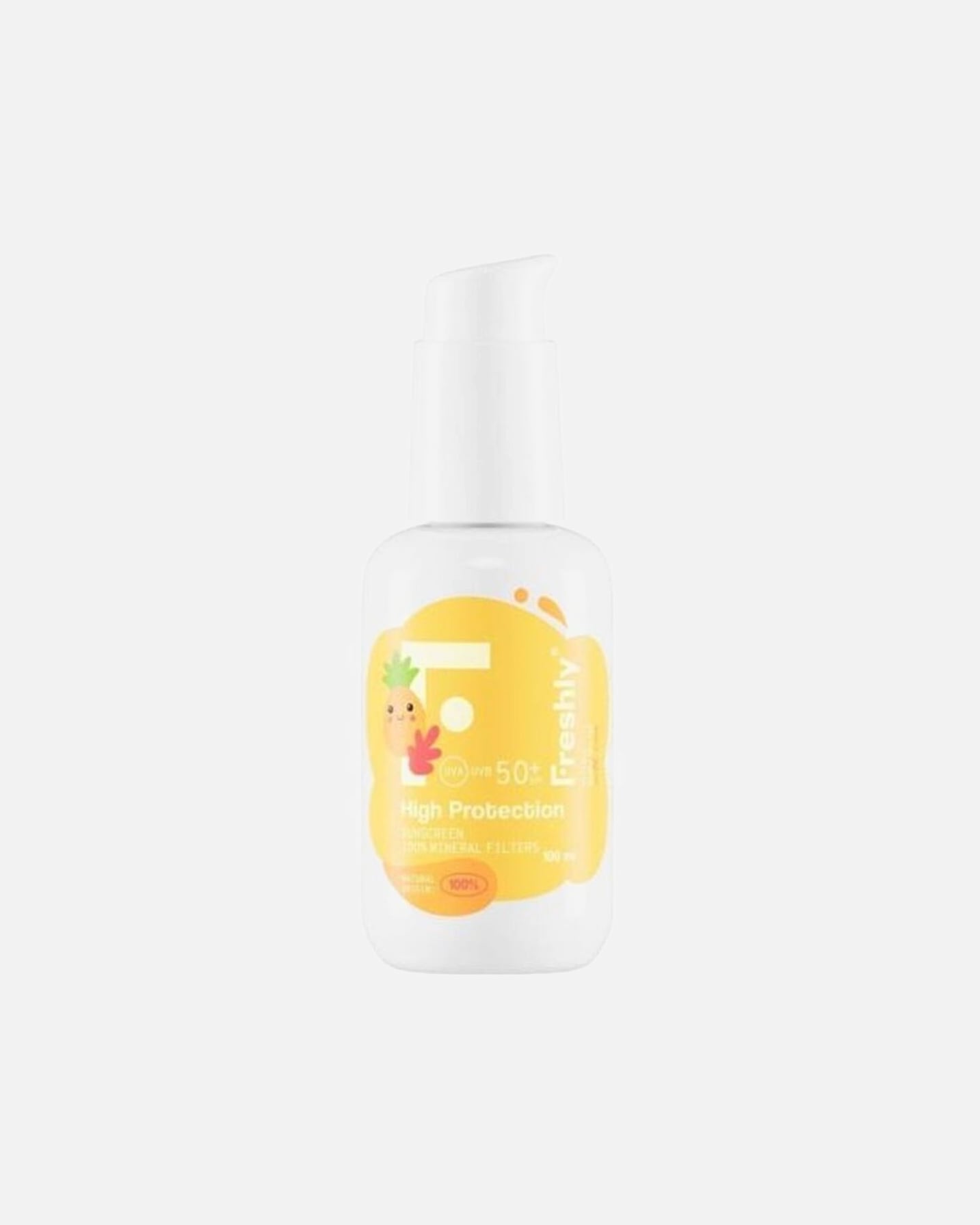 Crema solar para Unisex Freshly Cosmetics High Protection Sunscreen 100 ml