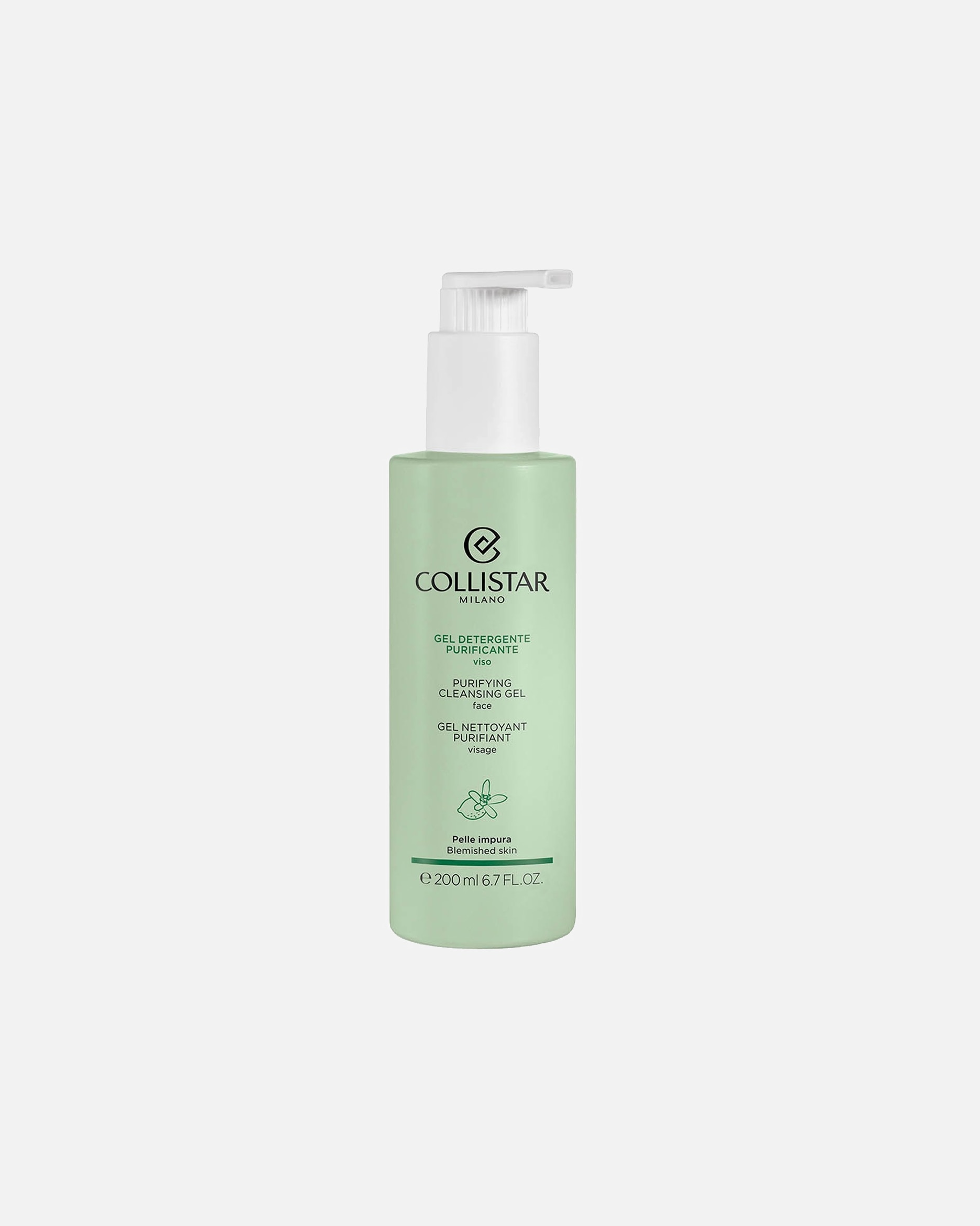 Gel limpiador para Mujer Collistar Detergente Purificador Rostro 200 ml