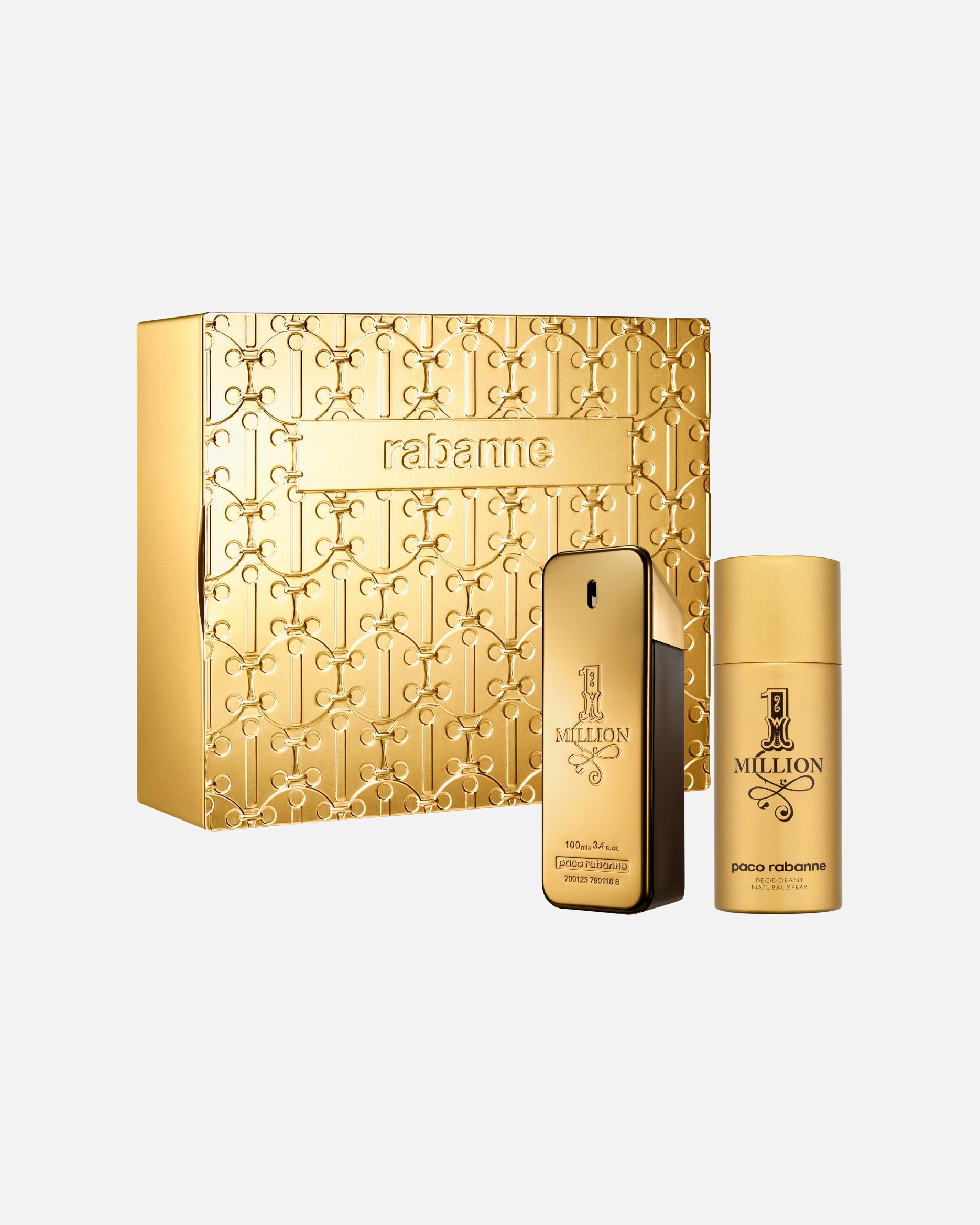 Set de fragancia para Hombre Rabanne 1 Million Set de Regalo 1 Pieza