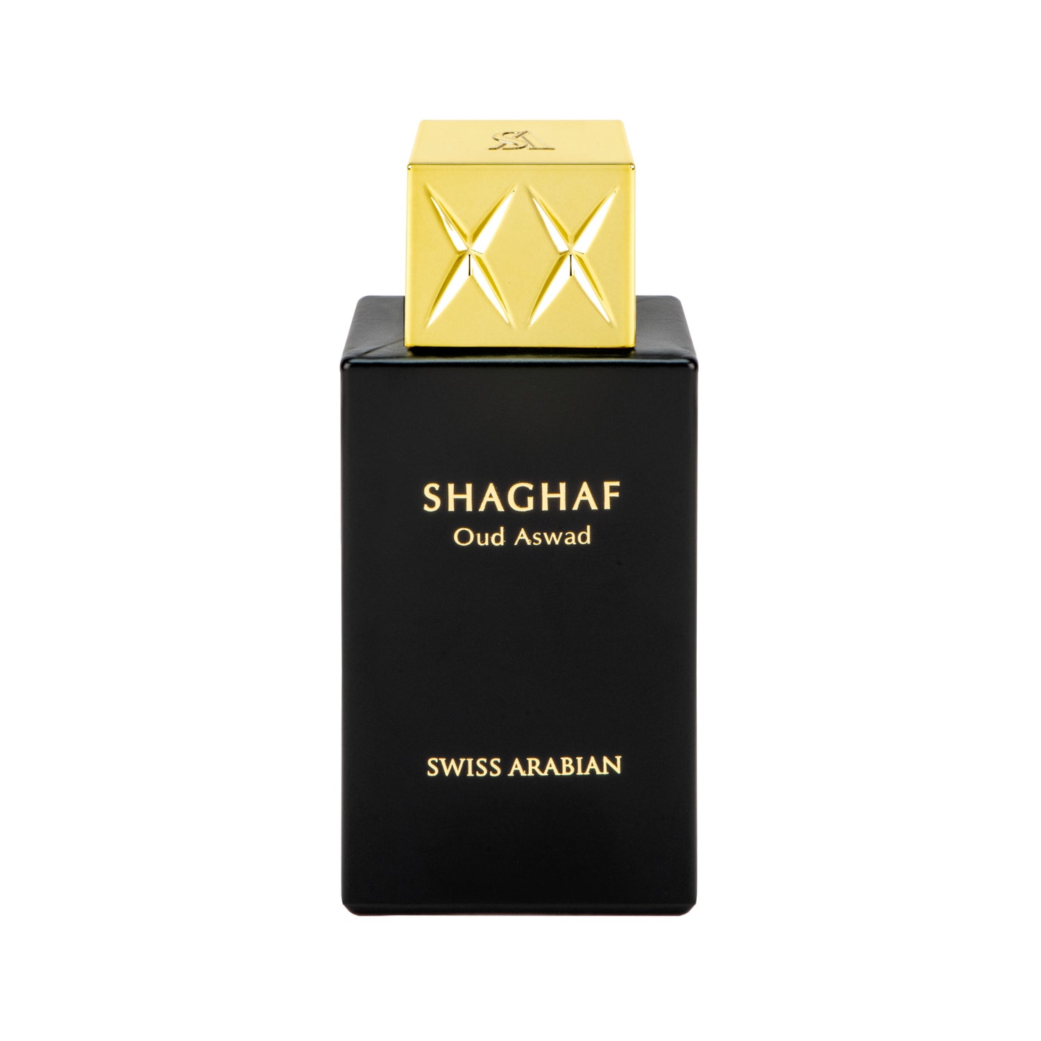 SWISS ARABIAN SHAGHAF OUD ASWAD Eau de Parfum — textura e acabamento