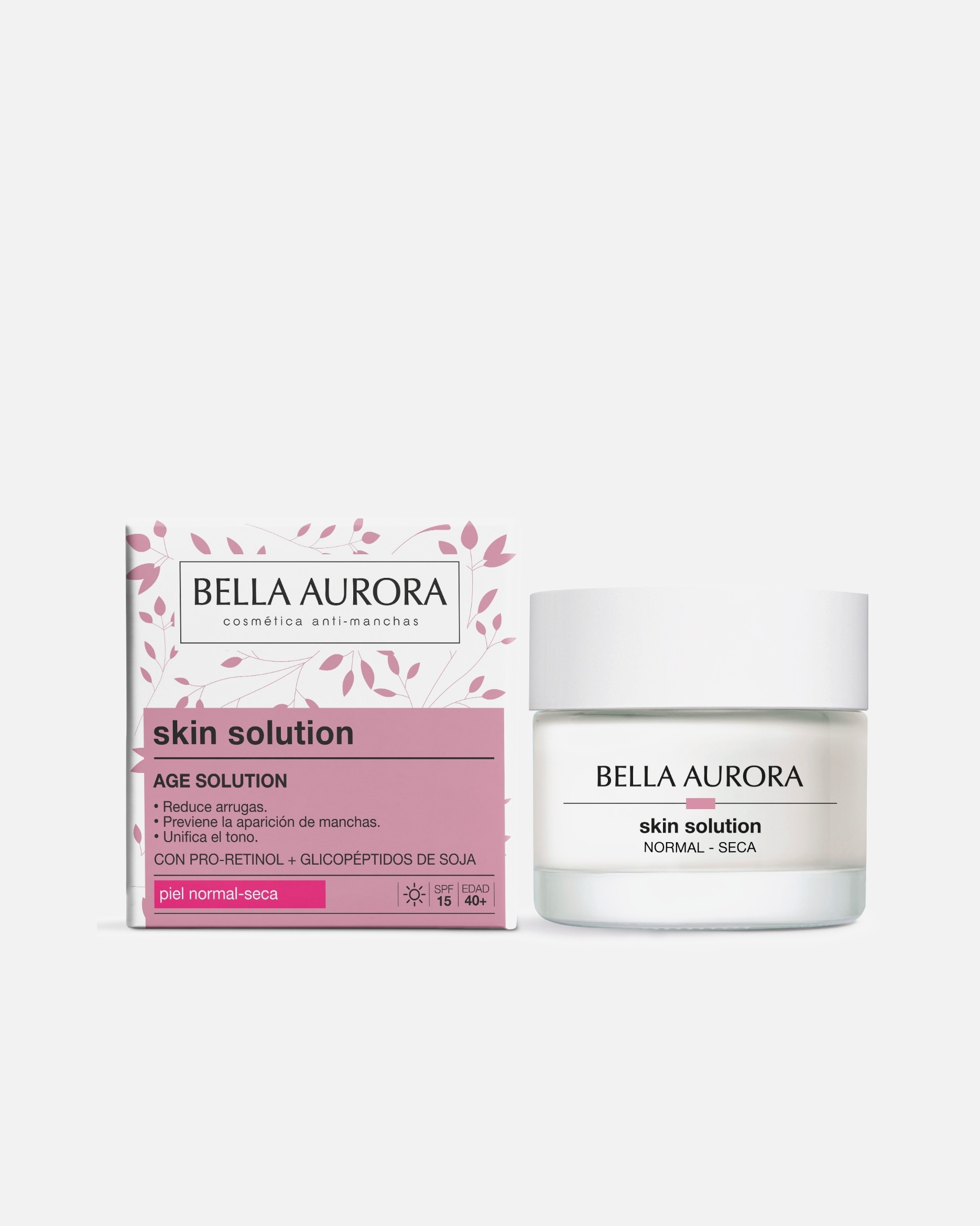 Cuidado antienvejecimiento para Mujer Bella Aurora Age Solution Antiarrugas 50 ML