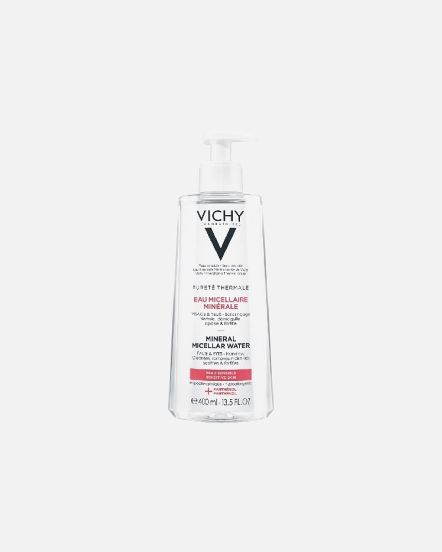 Gel limpiador para Mujer Vichy Pureté Thermale Mineral Pieles Sensibles 400 ml