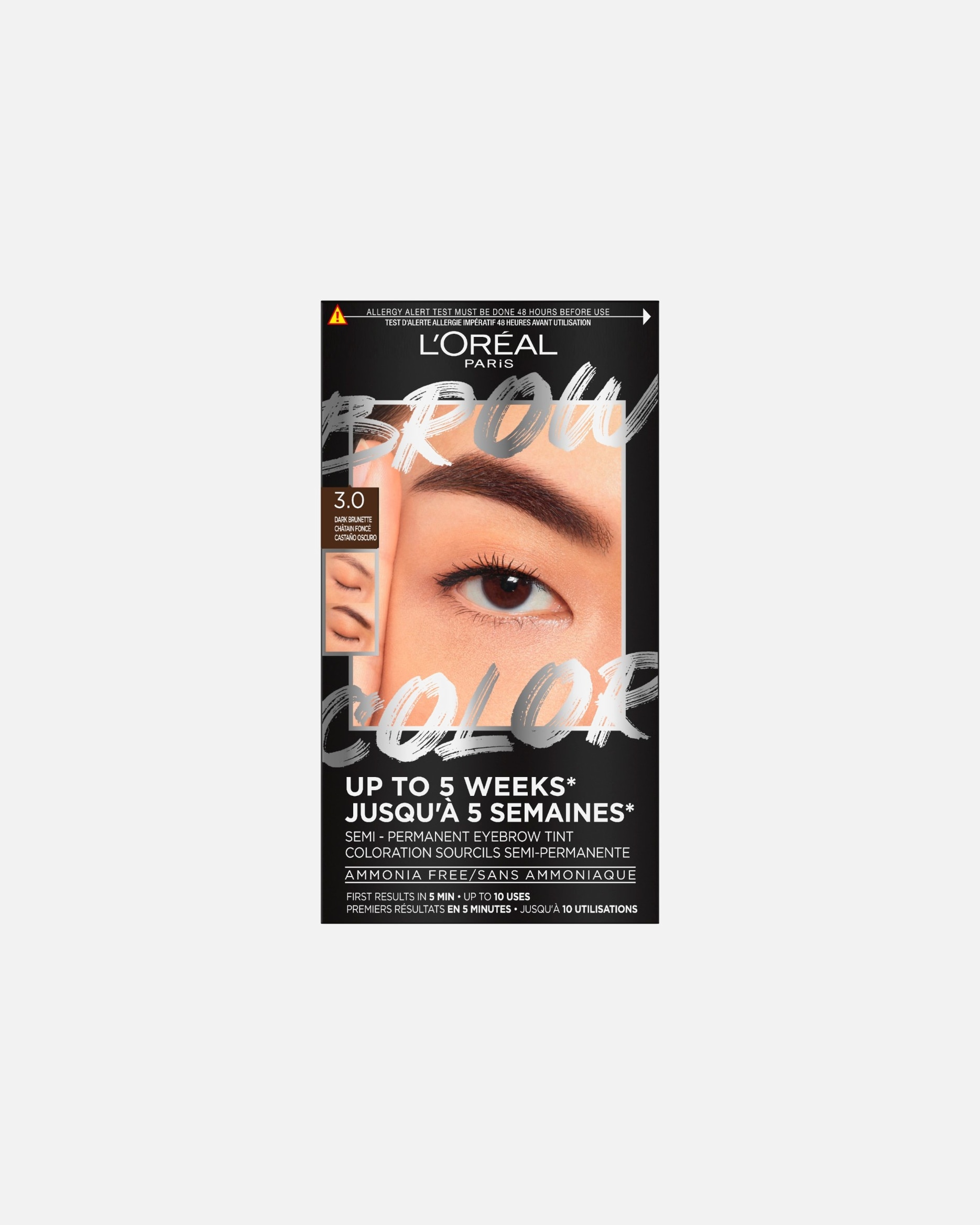 Tinte de cejas para Unisex L’Oréal Paris Brow Color DARK BRUN