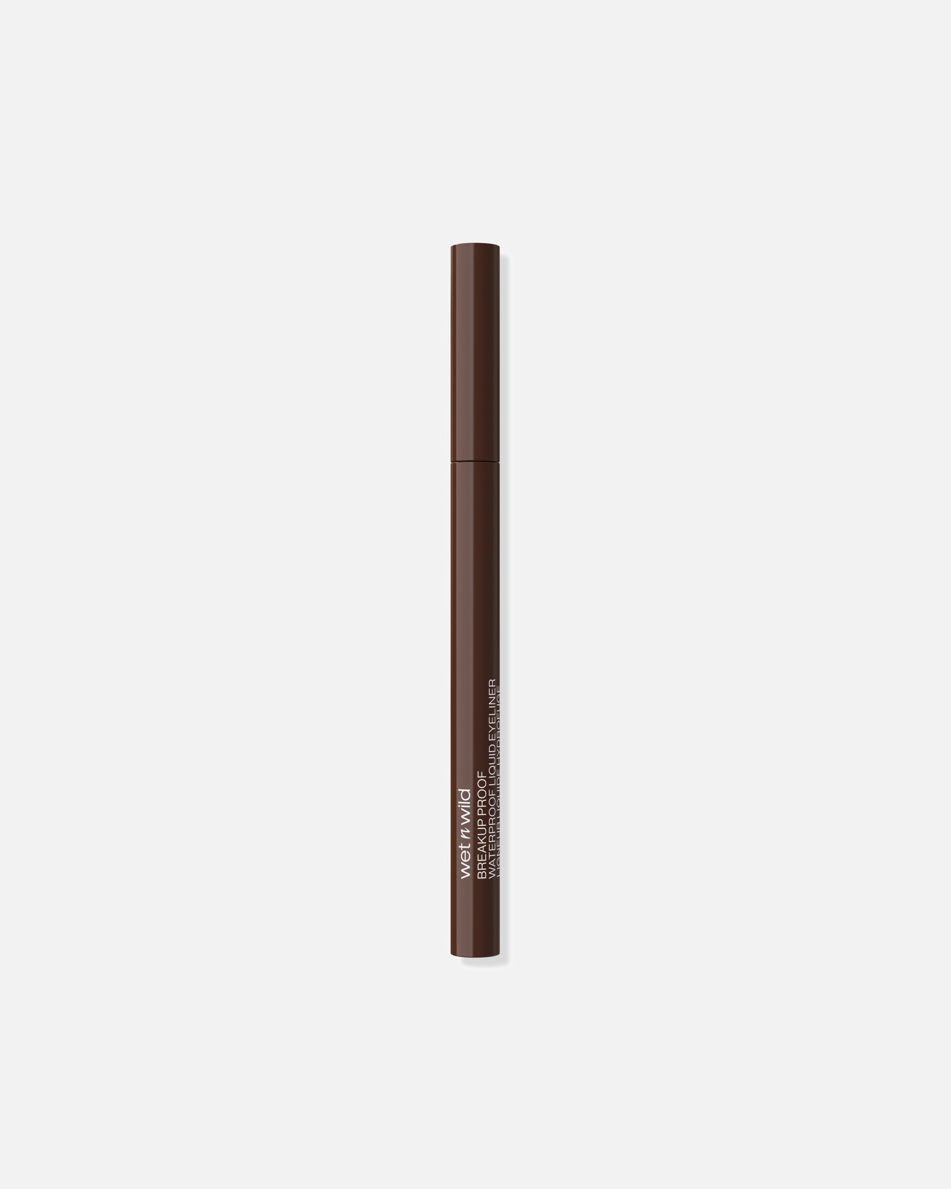 Delineador de ojos para Unisex wet n wild Mega Last Breakup Proof Liquid Eyeliner Brown