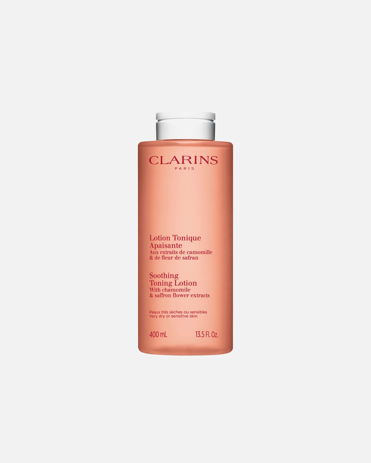 Tónico facial para Unisex Clarins Apaisante 400 ml