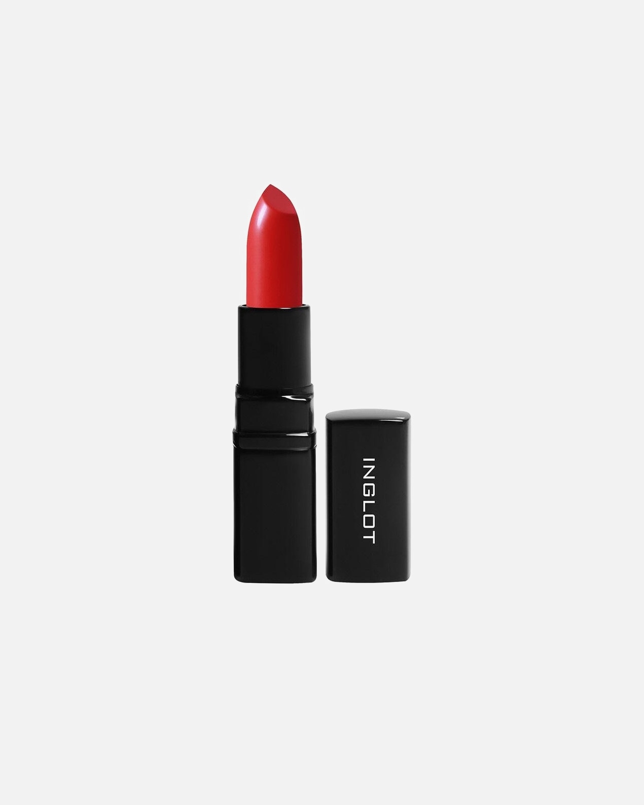 Barra de Labios para Unisex Inglot Lip Satin 302, Rojo Coral