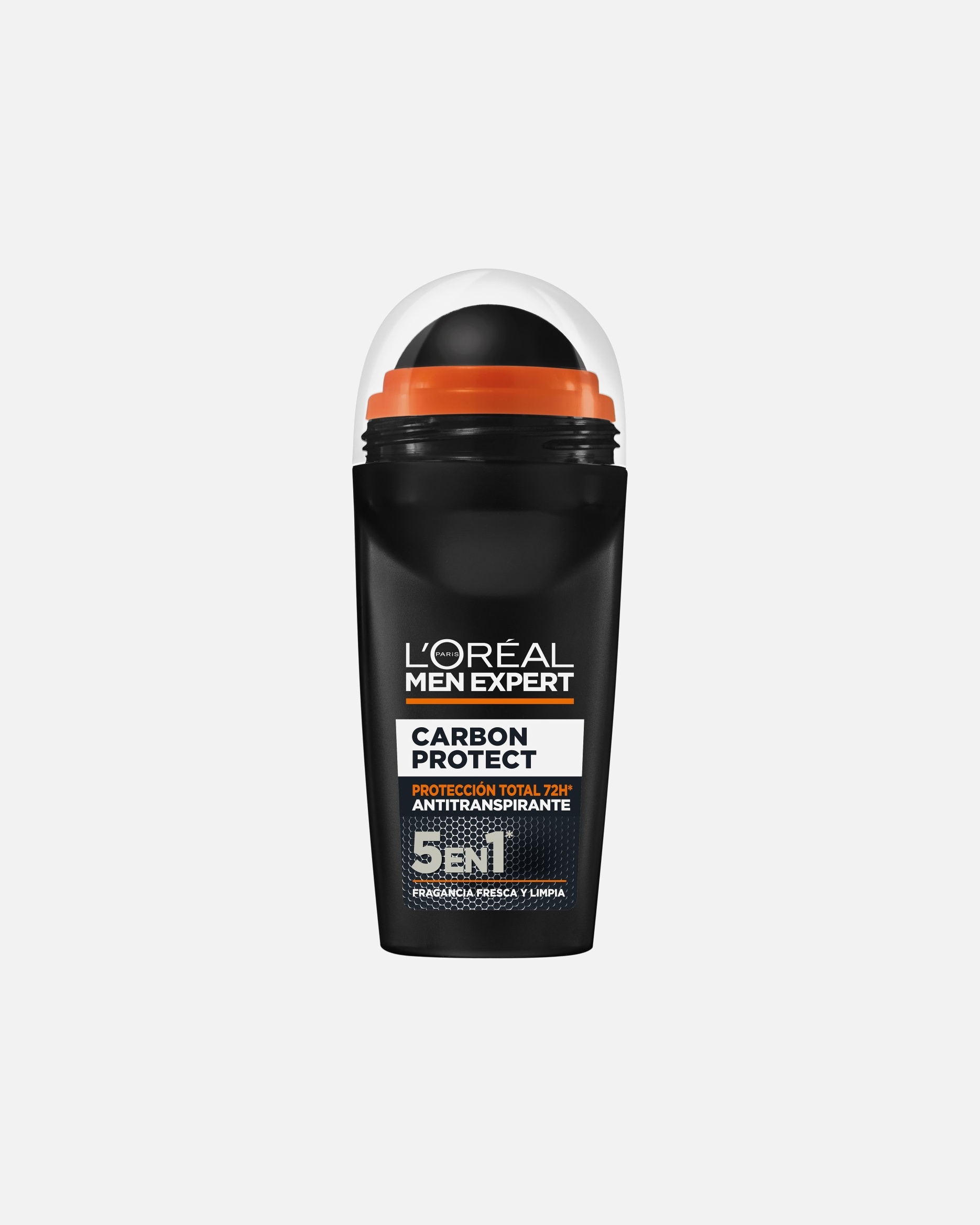 Desodorante para Hombre L´Oréal Men Expert Carbon Protect Roll-On Protección Total 50 ml