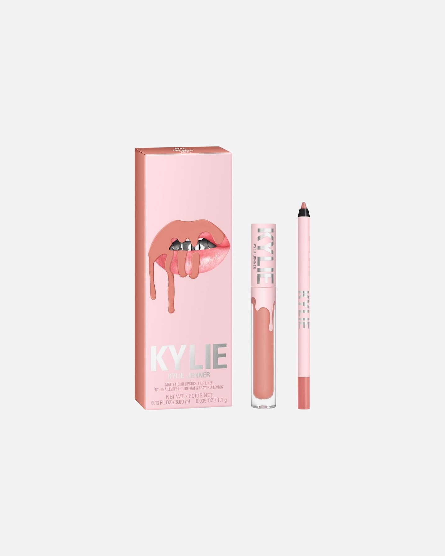 Set de maquillaje para labios para Unisex KYLIE COSMETICS Matte Lip Kit 800,One Wish