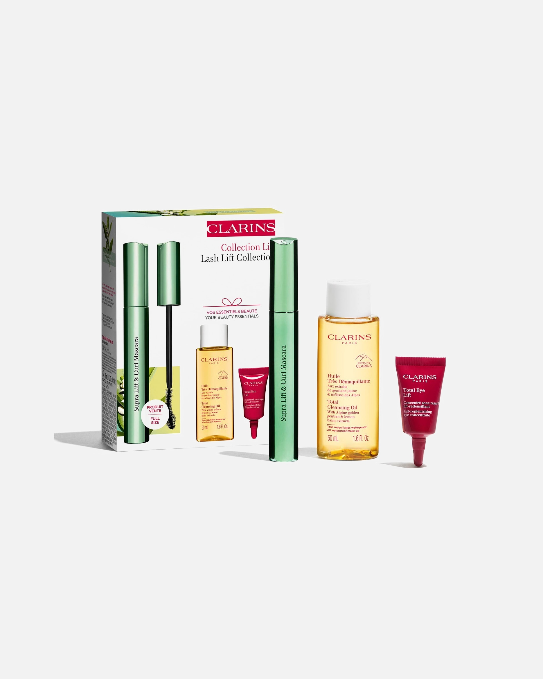 Set de maquillaje para el cutis para Unisex Clarins Value Pack Supra Lift & Curl 1 Pieza