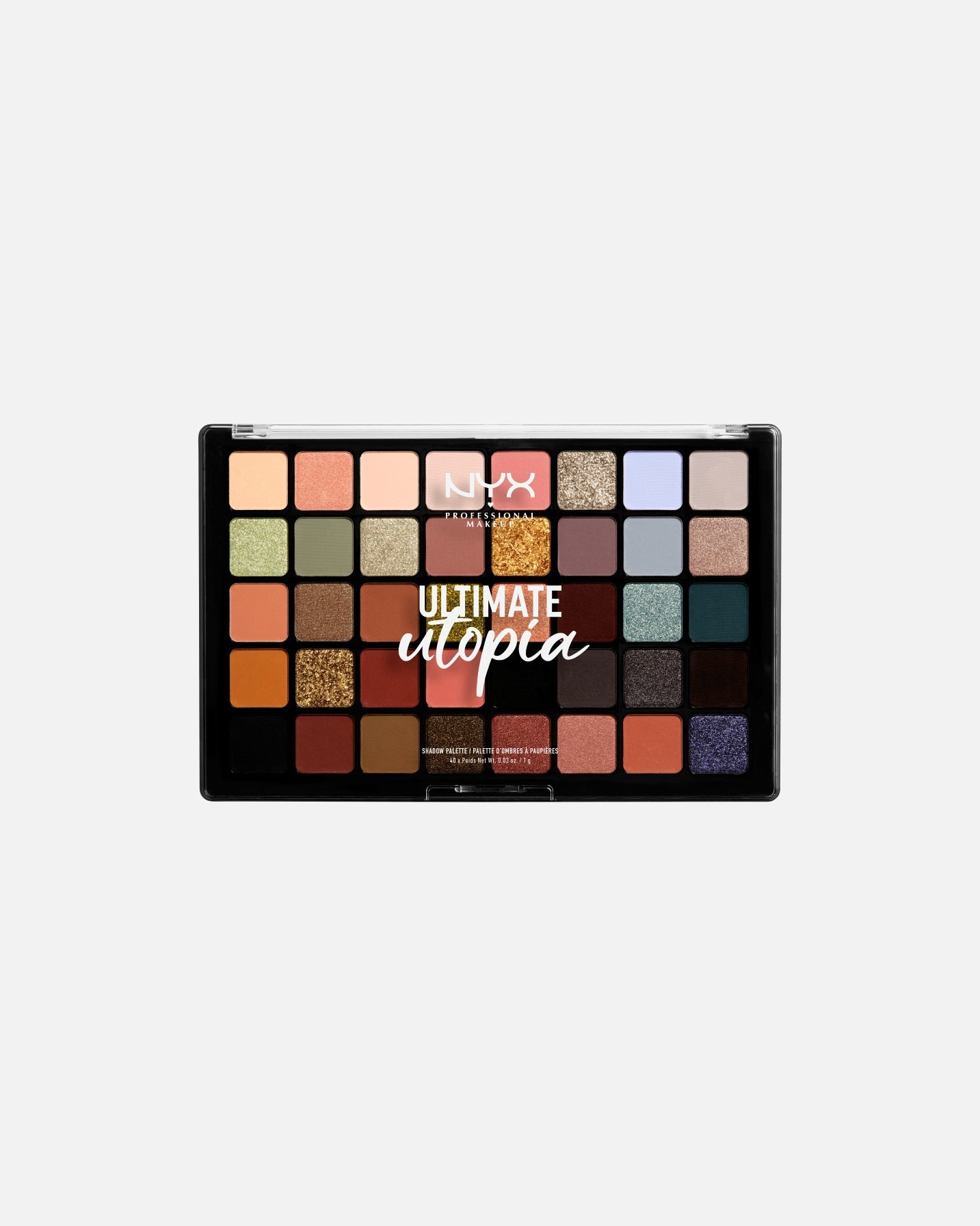 Sombra de ojos para Unisex NYX Professional Makeup Pride Makeup Ultimate Shadow Palette Utopia No.40 ULTIMATE UTOPIA