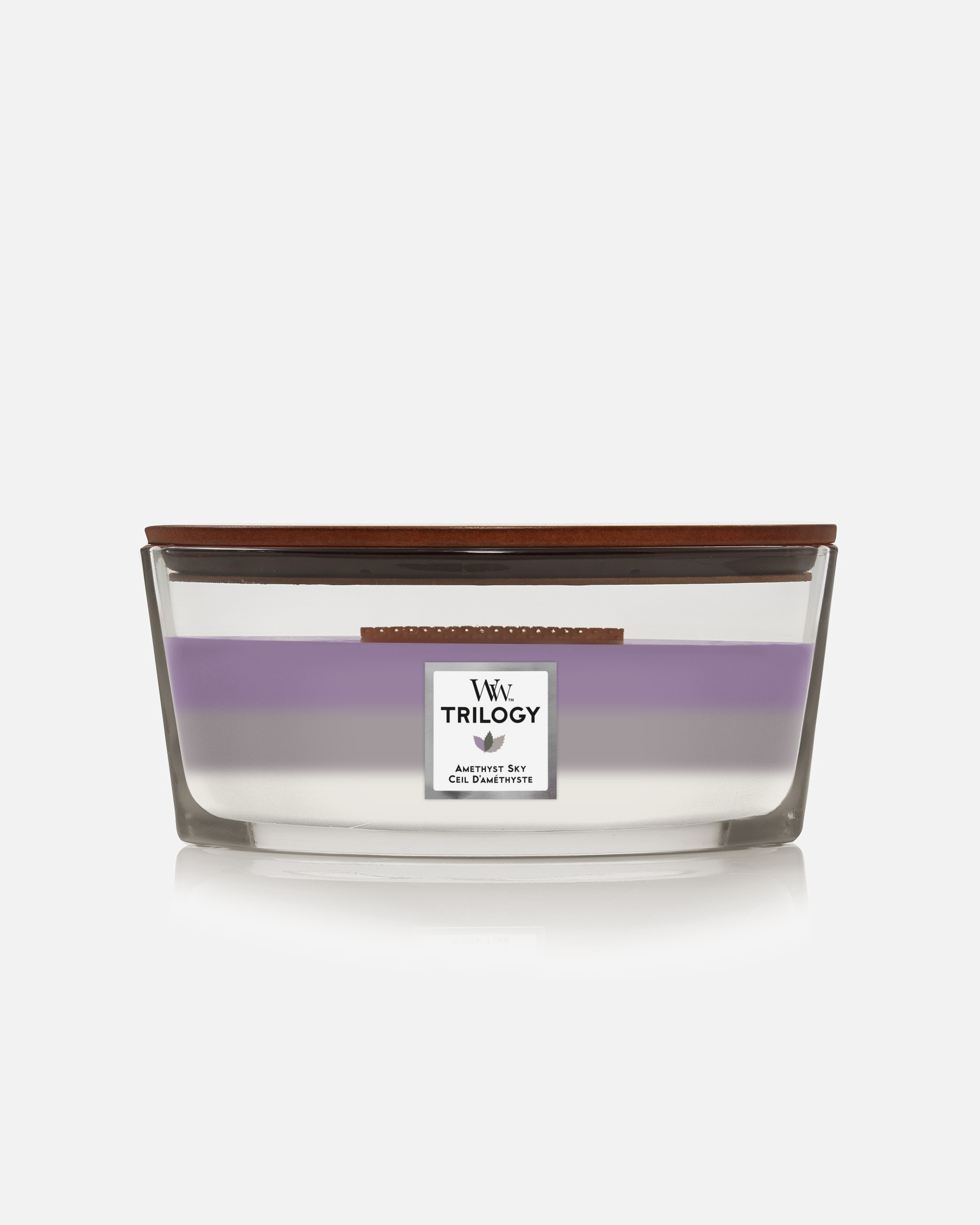 Vela para Unisex WoodWick Trilogy Amethyst Sky 454 g
