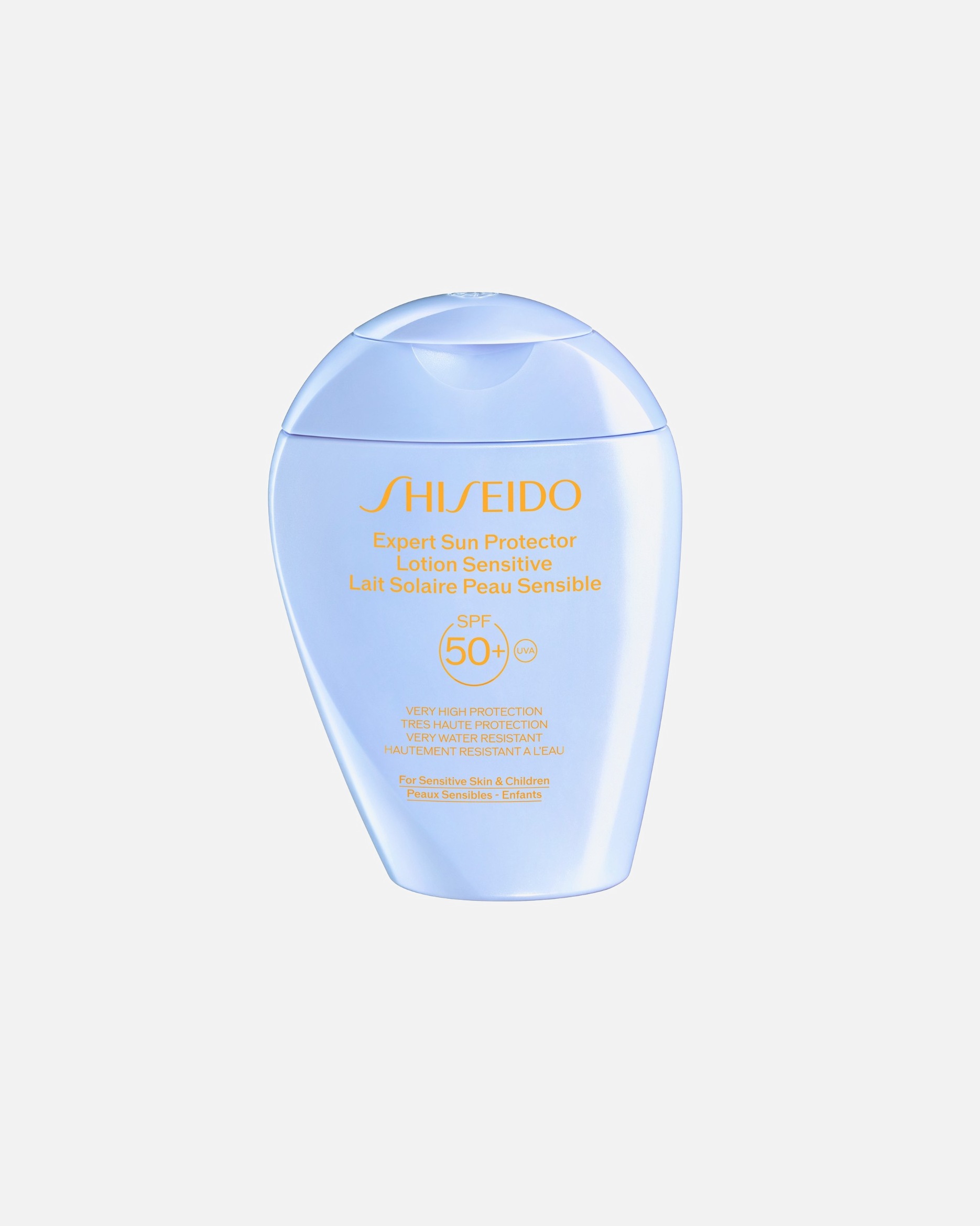 Crema solar corporal para Unisex Shiseido Sun Care Expert Protector Lotion Sensitive SPF50+ 150 ml