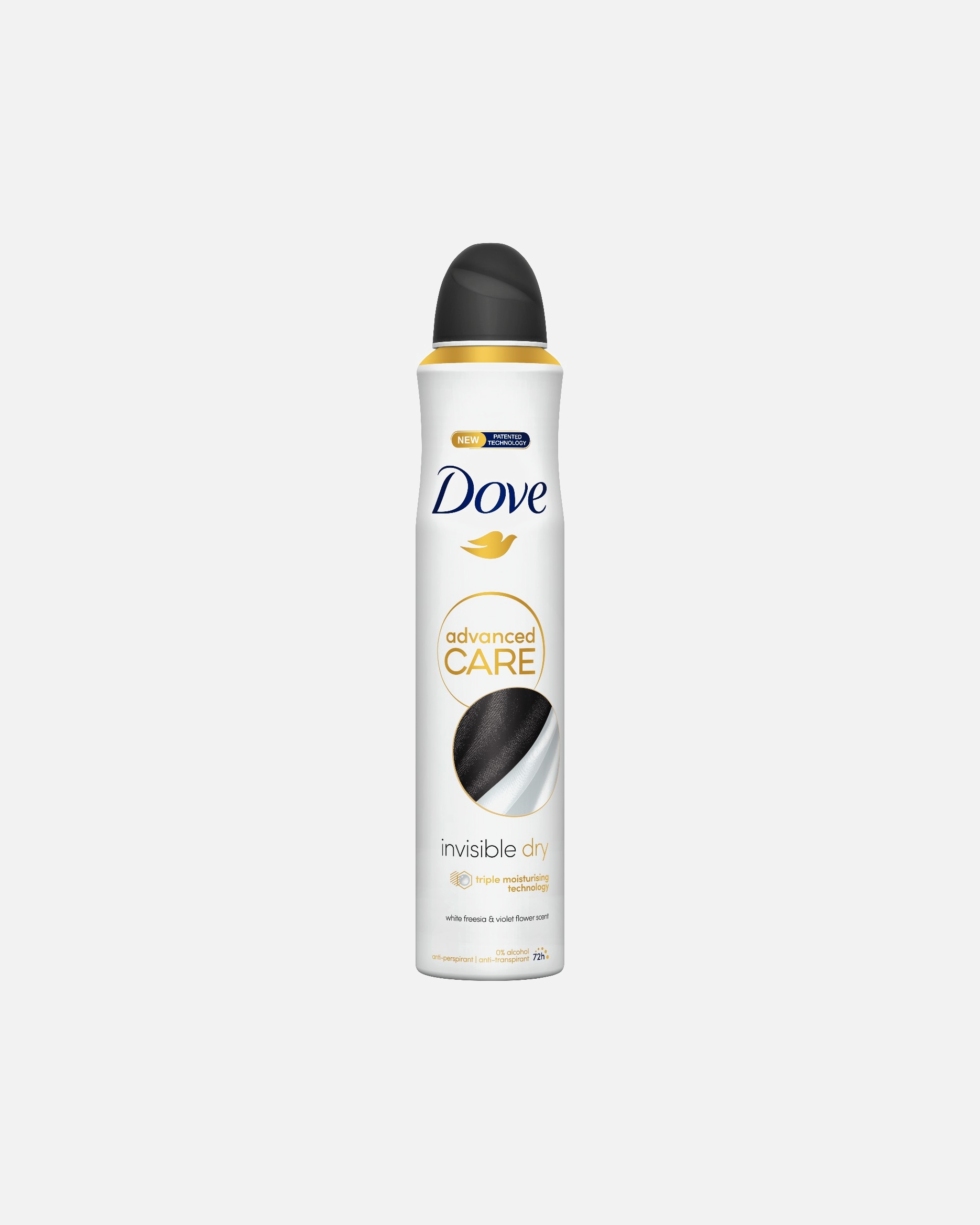 Desodorante para Unisex Dove Advanced Care Invisible Dry Protección 72 Horas Spray 200 ml