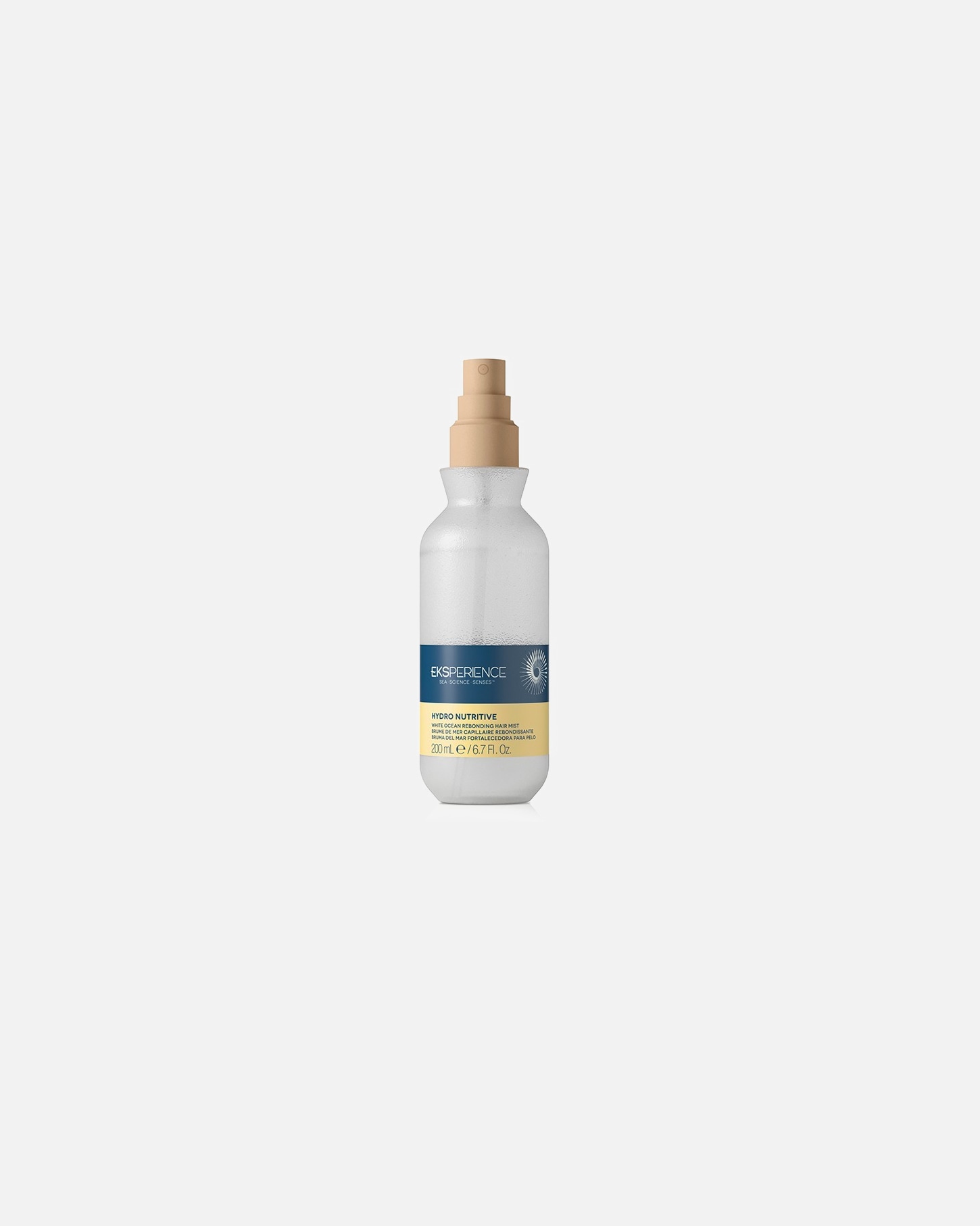Acondicionador sin enjuague para Unisex EKSPERIENCE Hydro Nutritive White Ocean Rebonding Hair Mist 200 ml