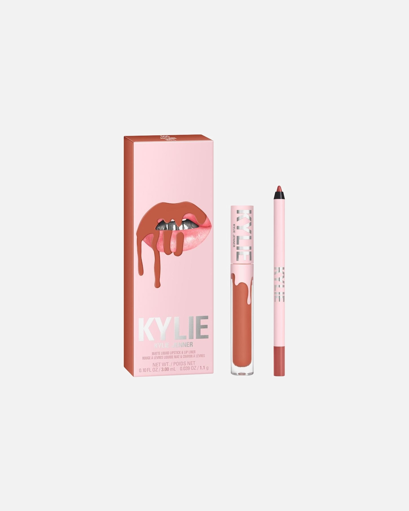 Set de maquillaje para labios para Unisex KYLIE COSMETICS Matte Lip Kit 505,Autumn