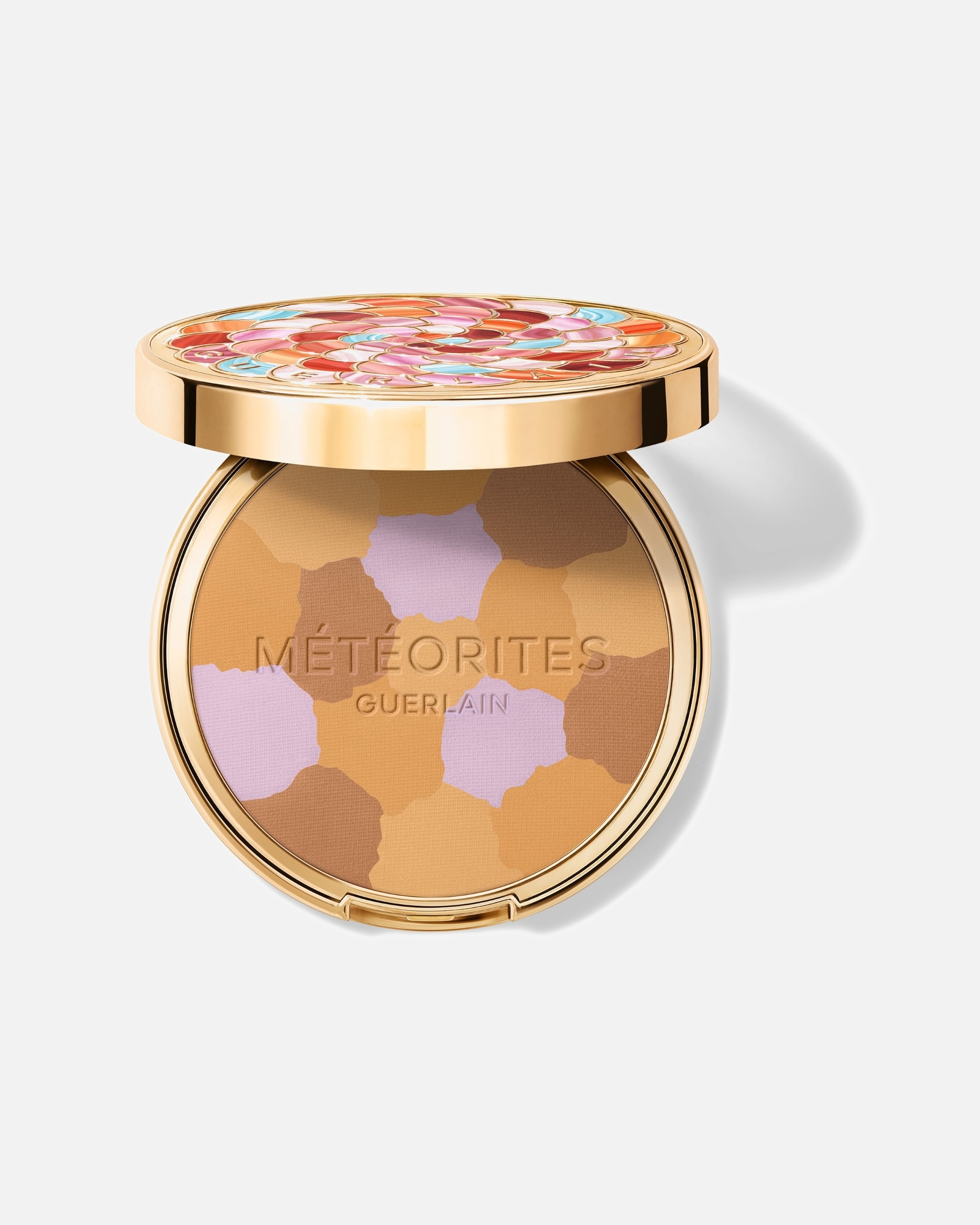 Polvos para Mujer Guerlain Météorites Compactos Matificantes y Fijadores 03 - WARM
