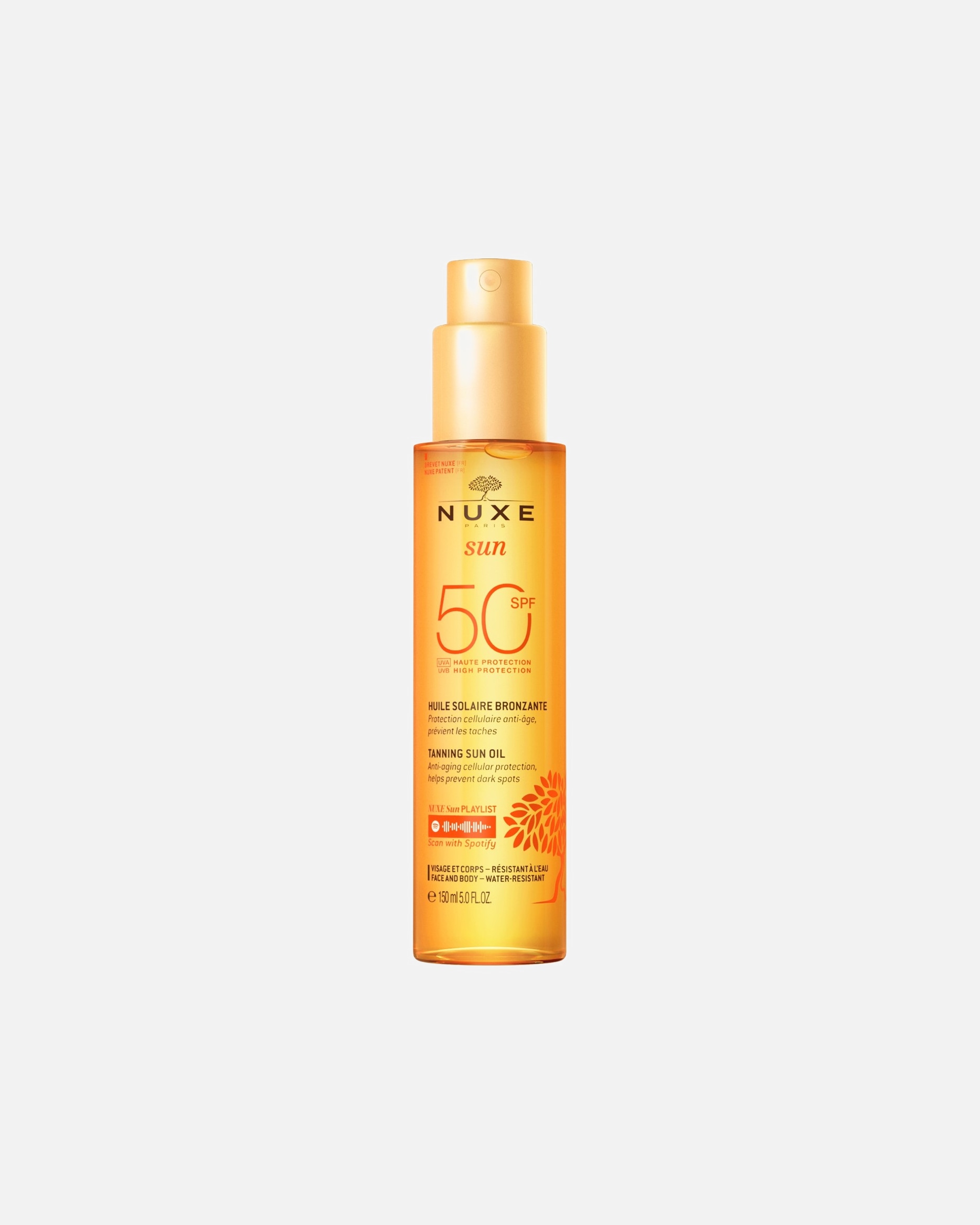 Crema solar para Unisex NUXE Sun Oil Face & Body 150 ml