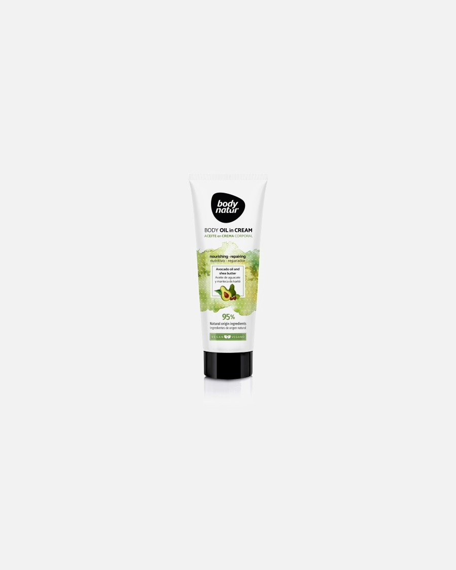 Aceite corporal para Mujer Body Natur Crema Corporal Aguacate 250 ML