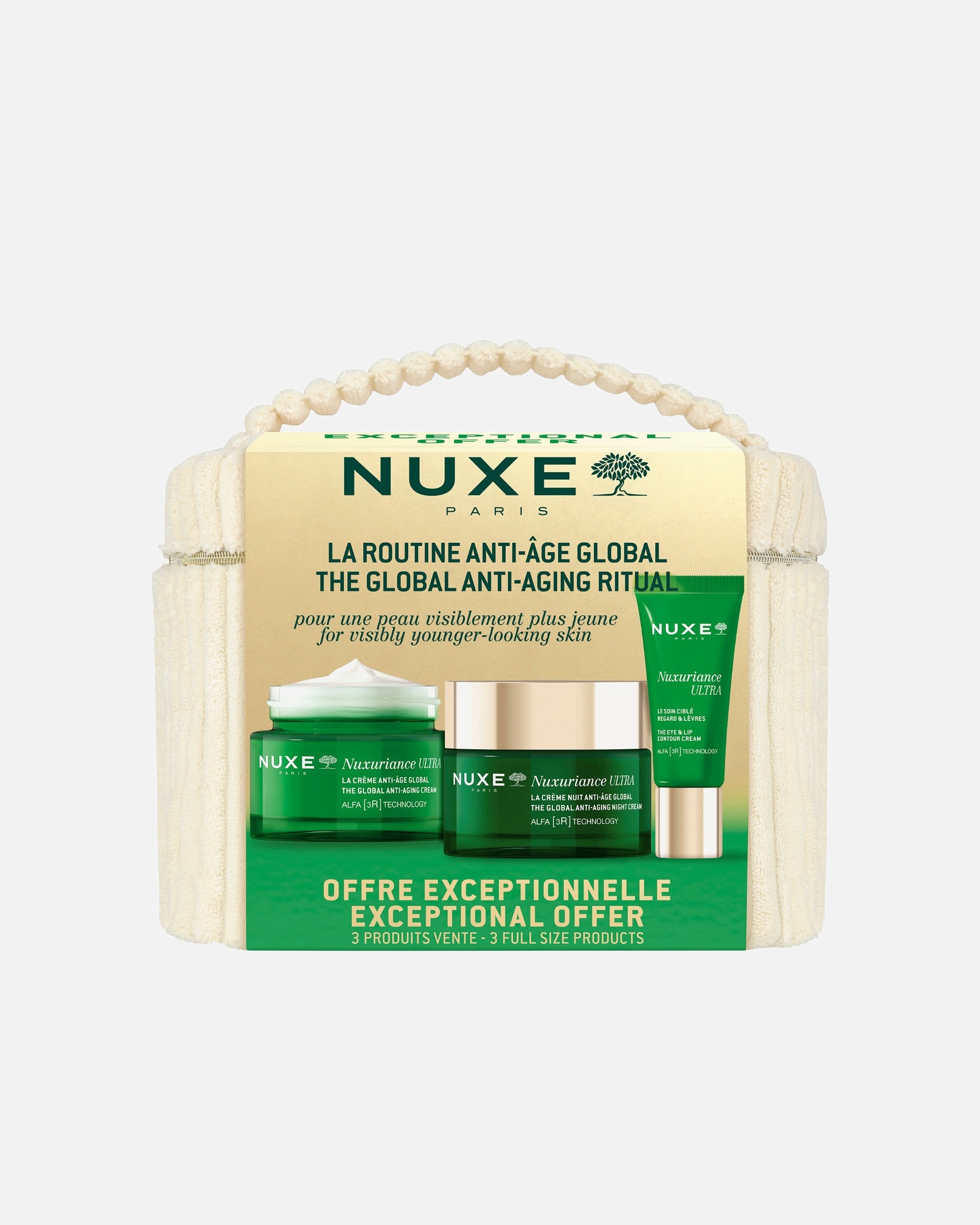 Set de tratamiento facial para Mujer NUXE Nuxuriance® Ultra El ritual antiedad global 1 Pieza