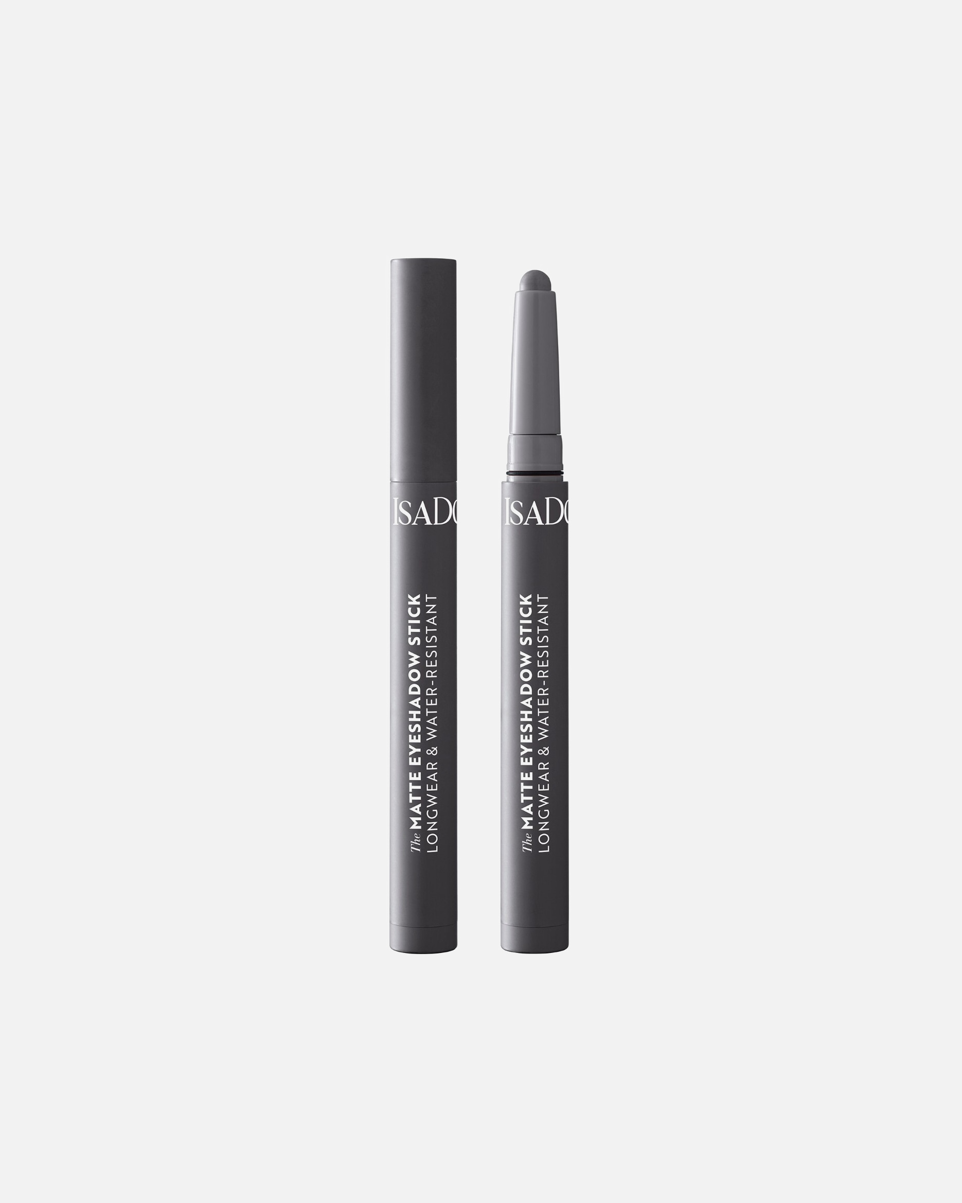 Base de sombra de ojos para Unisex Isadora The Matte Eyeshadow Stick Longwear & Water-Resistant 64 Smoky Grey