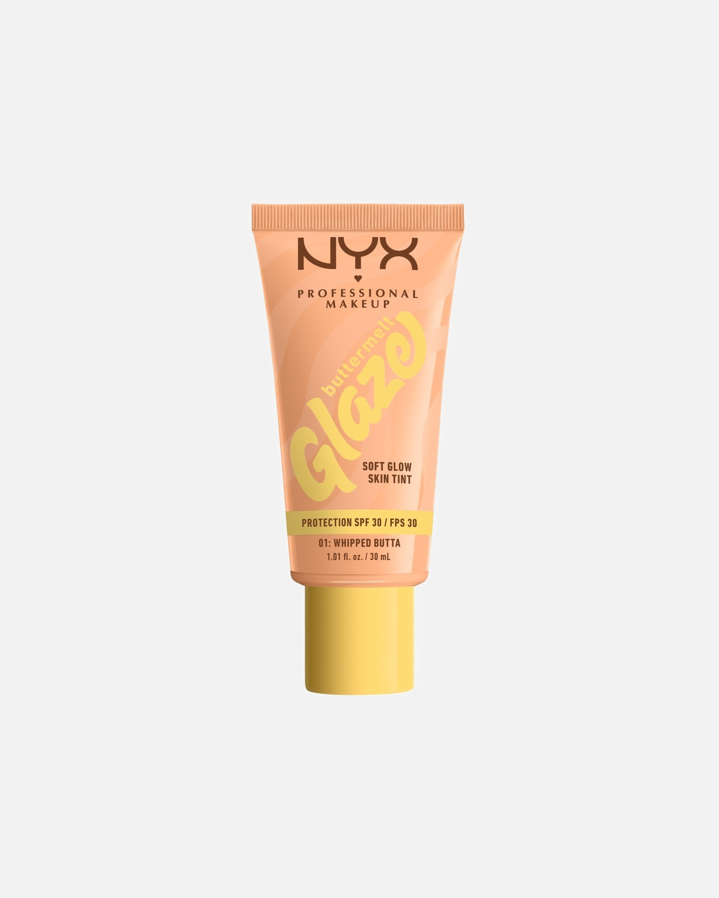 Base para Unisex NYX Professional Makeup Buttermelt Glaze FPS 30 01W - WHIPPED BUTTA