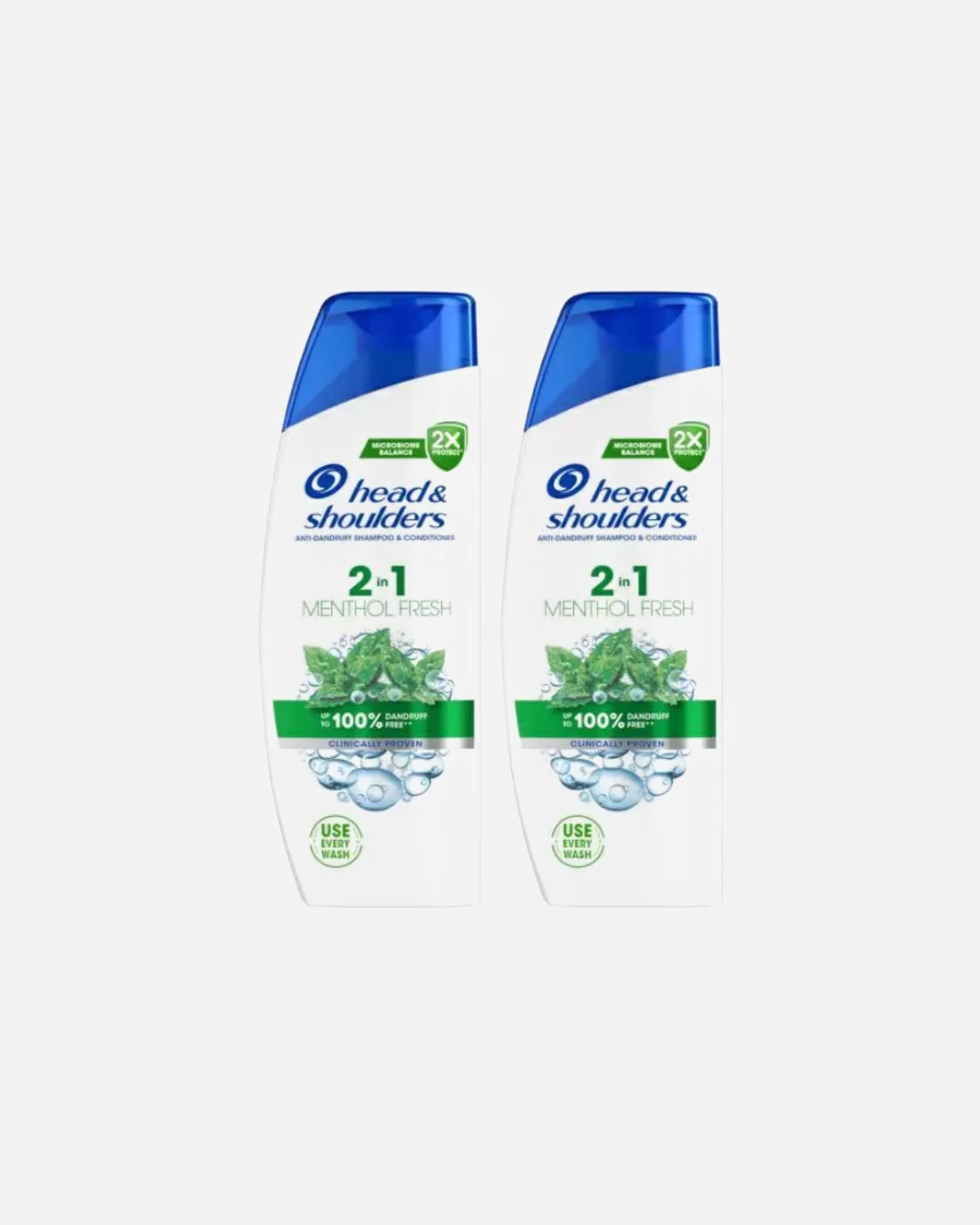 Champú capilar para Unisex Head & Shoulders Mentol Fresh 2 en 1 Champú & Acondicionador Duplo