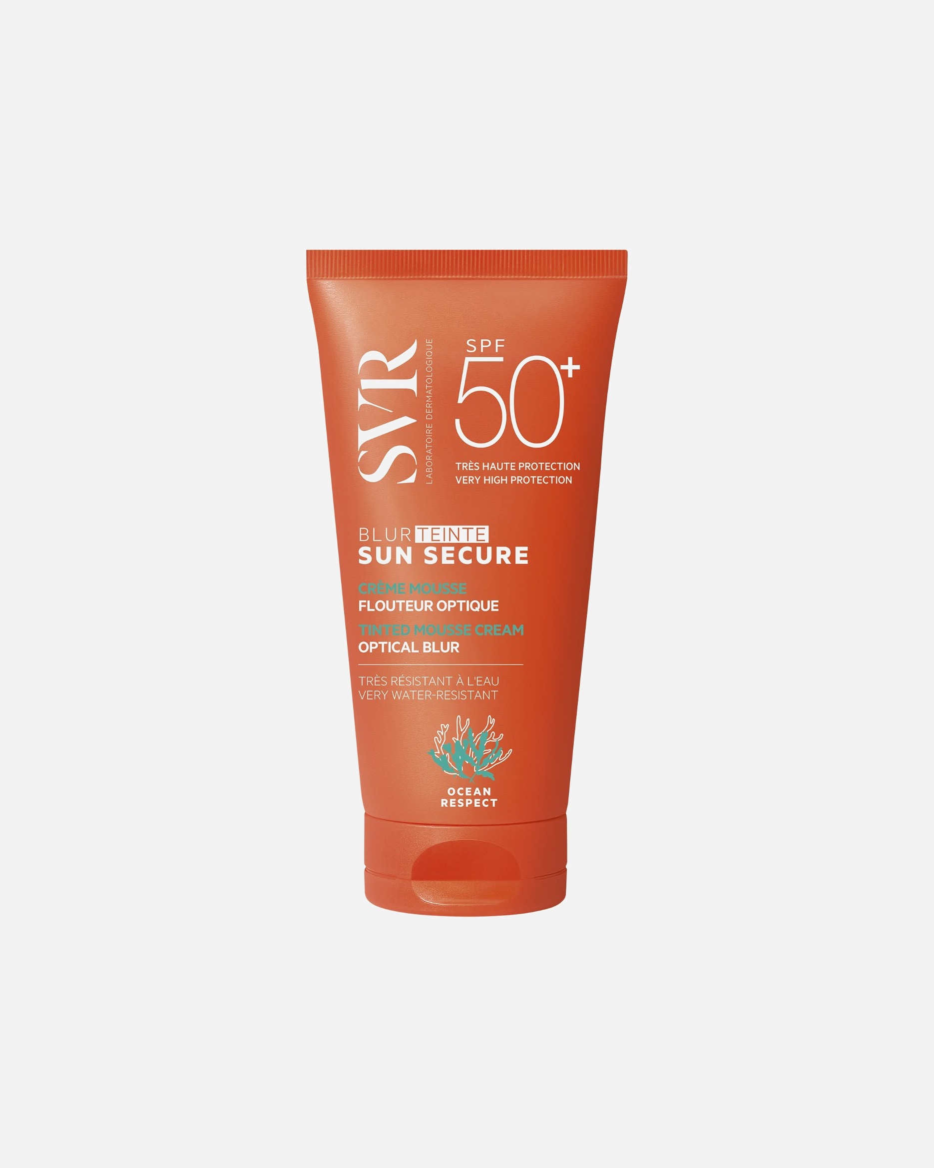 Crema solar para el rostro para Unisex SVR Sun Secure Blur Teinte SPF50+ 50 ml