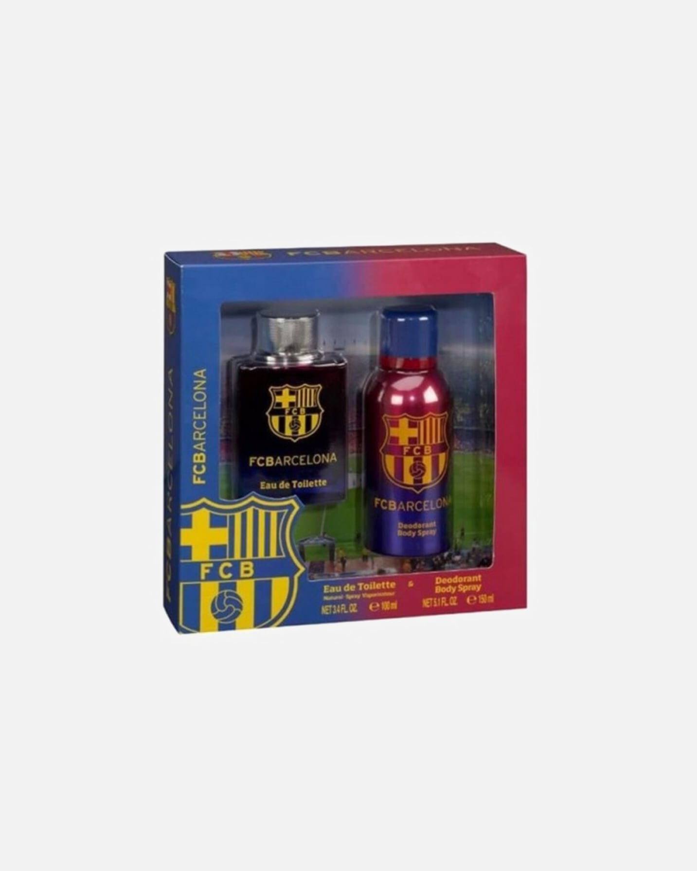 Set de fragancia para Hombre FC BARCELONA Estuche para Hombres 1 Pieza