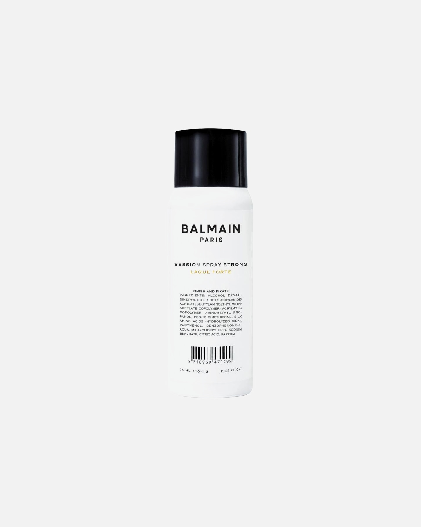 Laca capilar para Unisex Balmain Hair Couture Balmain HC Travel Session Spray Strong 75ml 75 ml