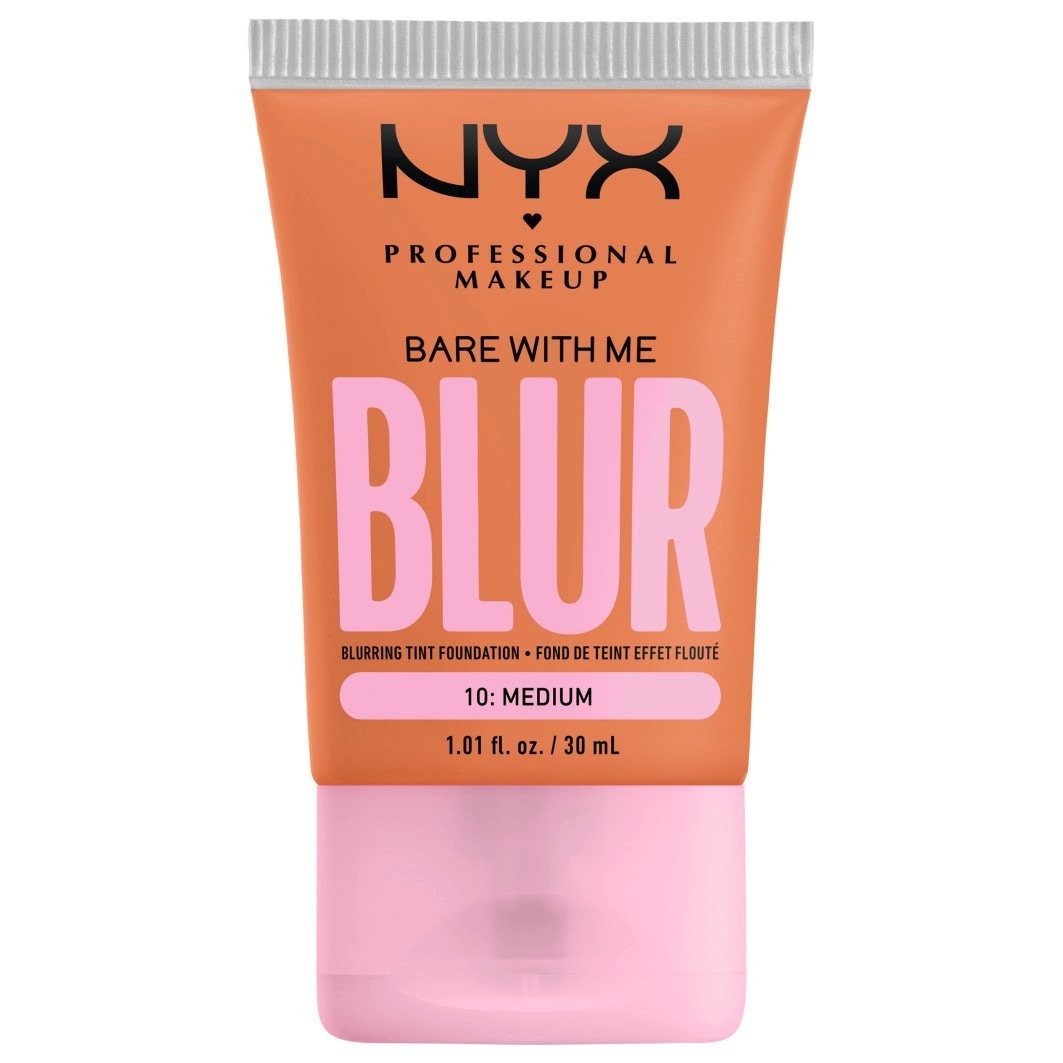NYX Professional Makeup Bare With Me Blur Skin Tint Base 10, Medium