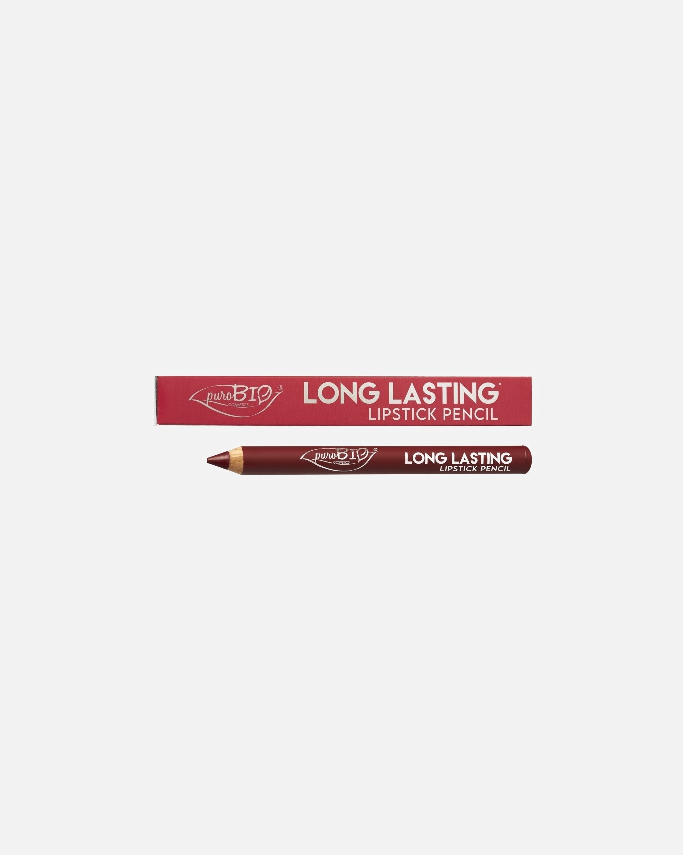 Barra de Labios para Unisex Purobio Long Lasting 14 - STRAWBERRY RED