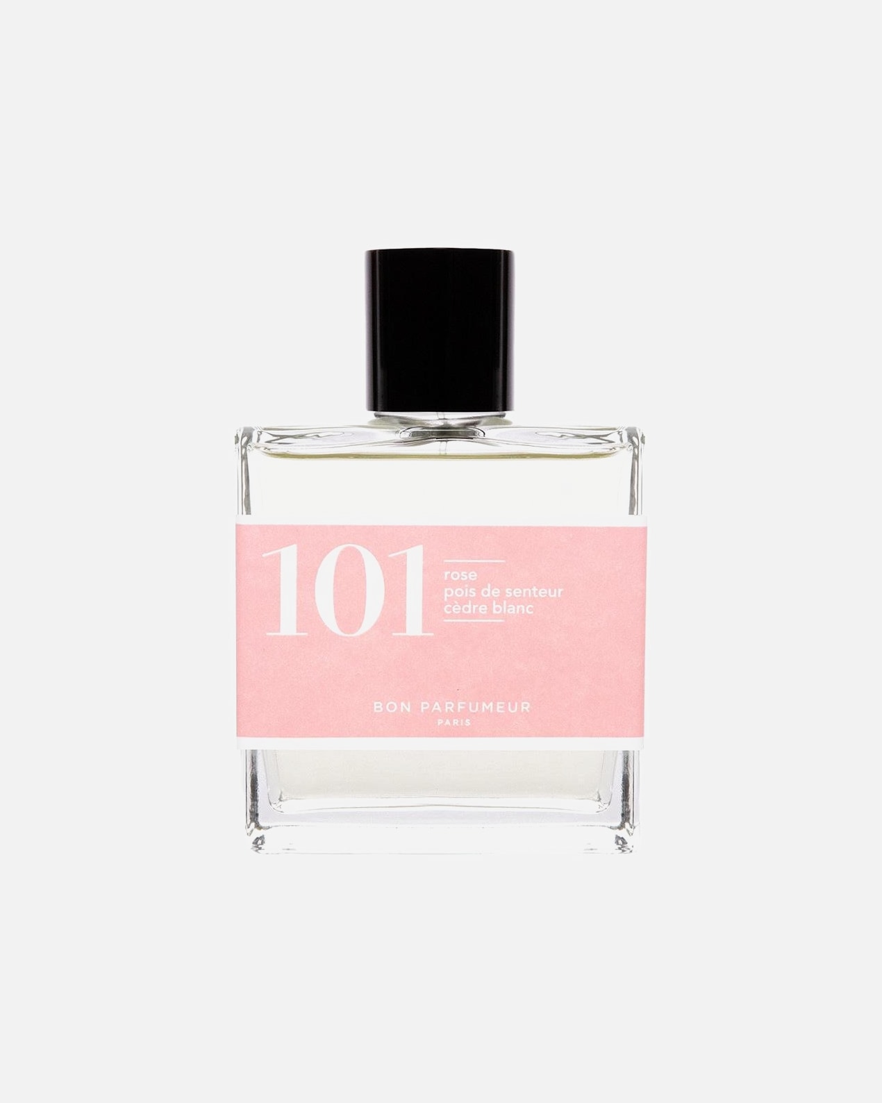 Eau de Parfum para Unisex Bon Parfumeur Flowery No. 101 Rosa, Guisante de Olor, Cedro Blanco 100 ml
